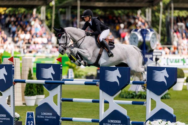 RIESENBECK - Longines Global Champions Tour of Riesenbeck 2026, RIESENBECK - Longines Global Champions Tour of Riesenbeck 2026 HINNERS Sophie (GER), Iron Dames My Prins Longines GCT Grand Prix of Riesenbeck CSI5* - Int. jumping competition against the clock with jump-off (1.60 m) Riesenbeck, Riesenbeck International 19. July 2026 - *** RIESENBECK Longines Global Champions Tour of Riesenbeck 2026, RIESENBECK Longines Global Champions Tour of Riesenbeck 2026 HINNERS Sophie GER, Iron Dames My Prins Longines GCT Grand Prix of Riesenbeck CSI5* International jumping competition against the clock with a jump-off, 160 m, Riesenbeck, Riesenbeck International, July 19, 2026