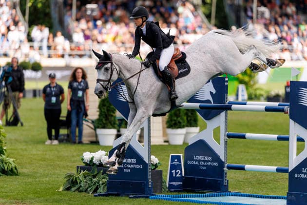 RIESENBECK - Longines Global Champions Tour of Riesenbeck 2026, RIESENBECK - Longines Global Champions Tour of Riesenbeck 2026 HINNERS Sophie (GER), Iron Dames My Prins Longines GCT Grand Prix of Riesenbeck CSI5* - Int. jumping competition against the clock with jump-off (1.60 m) Riesenbeck, Riesenbeck International 19. July 2026 - *** RIESENBECK Longines Global Champions Tour of Riesenbeck 2026, RIESENBECK Longines Global Champions Tour of Riesenbeck 2026 HINNERS Sophie GER, Iron Dames My Prins Longines GCT Grand Prix of Riesenbeck CSI5* International jumping competition against the clock with a jump-off, 160 m, Riesenbeck, Riesenbeck International, July 19, 2026
