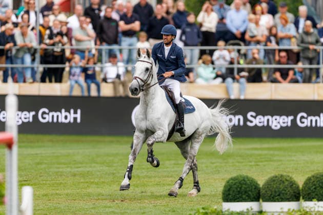 RIESENBECK - Longines Global Champions Tour of Riesenbeck 2026, RIESENBECK - Longines Global Champions Tour of Riesenbeck 2026 KUKUK Christian (GER), Checker 47 Longines GCT Grand Prix of Riesenbeck CSI5* - Int. jumping competition against the clock with jump-off (1.60 m) Riesenbeck, Riesenbeck International 19. July 2026 - *** RIESENBECK Longines Global Champions Tour of Riesenbeck 2026, RIESENBECK Longines Global Champions Tour of Riesenbeck 2026 KUKUK Christian GER, Checker 47 Longines GCT Grand Prix of Riesenbeck CSI5* International jumping competition against the clock with a jump-off, 160 m, Riesenbeck, Riesenbeck International, July 19, 2026