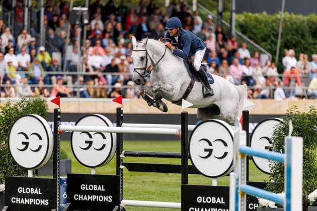 RIESENBECK - Longines Global Champions Tour of Riesenbeck 2026, RIESENBECK - Longines Global Champions Tour of Riesenbeck 2026 KUKUK Christian (GER), Checker 47 Longines GCT Grand Prix of Riesenbeck CSI5* - Int. jumping competition against the clock with jump-off (1.60 m) Riesenbeck, Riesenbeck International 19. July 2026 - *** RIESENBECK Longines Global Champions Tour of Riesenbeck 2026, RIESENBECK Longines Global Champions Tour of Riesenbeck 2026 KUKUK Christian GER, Checker 47 Longines GCT Grand Prix of Riesenbeck CSI5* International jumping competition against the clock with a jump-off, 160 m, Riesenbeck, Riesenbeck International, July 19, 2026