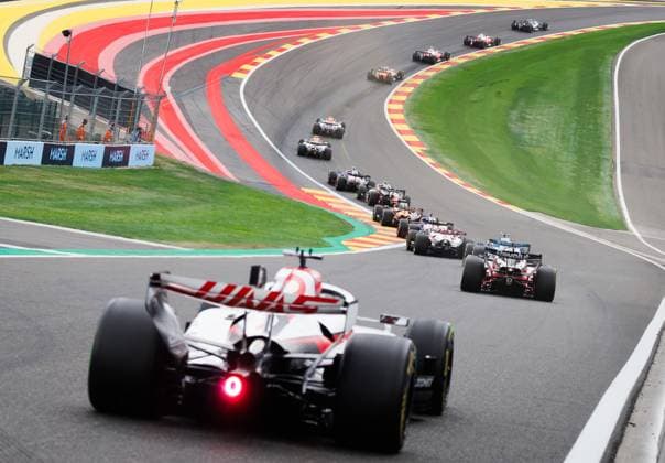 Illustration picture taken at the Raisillon during the start of the Grand Prix F1 of Belgium race, in Spa-Francorchamps, Sunday 19 July 2026. The Spa-Francorchamps Formula One Grand Prix takes place this weekend, from July 17th to July 19th. BENOITxDOPPAGNE  x181483287x