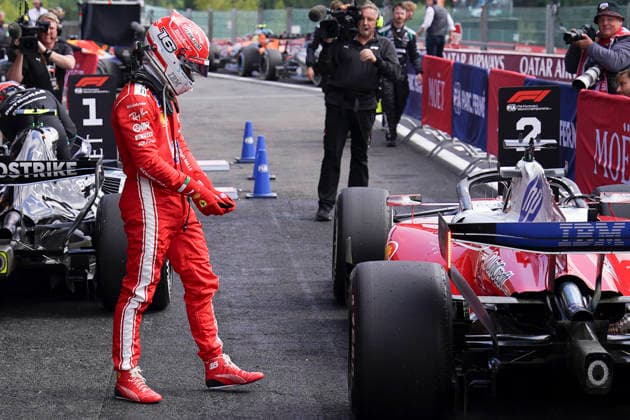 FORMULA ONE BELGIAN GRAND PRIX 2026 Charles Leclerc 16 (MON) Ferrari in parc ferme after the race during the Formula 1 Moet & Chandon Belgian Grand Prix 2026, 10th round of the 2026 Formula 1 World Championship, WM, Weltmeisterschaft from 17th - 19th July 2026 at Circuit de Spa-Francorchamps, Stavelot, Belgium. Credit: Robbie Hoad Every Second Media Editorial use only. All images are copyright Every Second Media Limited. No images may be reproduced without prior permission. Copyright: xIMAGO EveryxSecondxMediax ESM-2070-0401 RobbiexHoadx xEveryxSecondxMediax