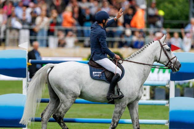 RIESENBECK - Longines Global Champions Tour of Riesenbeck 2026, RIESENBECK - Longines Global Champions Tour of Riesenbeck 2026 KUKUK Christian (GER), Checker 47 Longines GCT Grand Prix of Riesenbeck CSI5* - Int. jumping competition against the clock with jump-off (1.60 m) Riesenbeck, Riesenbeck International 19. July 2026 - *** RIESENBECK Longines Global Champions Tour of Riesenbeck 2026, RIESENBECK Longines Global Champions Tour of Riesenbeck 2026 KUKUK Christian GER, Checker 47 Longines GCT Grand Prix of Riesenbeck CSI5* International jumping competition against the clock with a jump-off, 160 m, Riesenbeck, Riesenbeck International, July 19, 2026