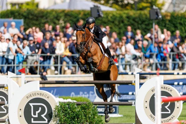 RIESENBECK - Longines Global Champions Tour of Riesenbeck 2026, RIESENBECK - Longines Global Champions Tour of Riesenbeck 2026 BETTENDORF Victor (LUX), Gibbs Un Prince Longines GCT Grand Prix of Riesenbeck CSI5* - Int. jumping competition against the clock with jump-off (1.60 m) Riesenbeck, Riesenbeck International 19. July 2026 - *** RIESENBECK Longines Global Champions Tour of Riesenbeck 2026, RIESENBECK Longines Global Champions Tour of Riesenbeck 2026 BETTENDORF Victor LUX, Gibbs Un Prince Longines GCT Grand Prix of Riesenbeck CSI5* International jumping competition against the clock with a jump-off, 160 m, Riesenbeck, Riesenbeck International, July 19, 2026