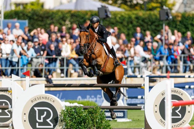 RIESENBECK - Longines Global Champions Tour of Riesenbeck 2026, RIESENBECK - Longines Global Champions Tour of Riesenbeck 2026 BETTENDORF Victor (LUX), Gibbs Un Prince Longines GCT Grand Prix of Riesenbeck CSI5* - Int. jumping competition against the clock with jump-off (1.60 m) Riesenbeck, Riesenbeck International 19. July 2026 - *** RIESENBECK Longines Global Champions Tour of Riesenbeck 2026, RIESENBECK Longines Global Champions Tour of Riesenbeck 2026 BETTENDORF Victor LUX, Gibbs Un Prince Longines GCT Grand Prix of Riesenbeck CSI5* International jumping competition against the clock with a jump-off, 160 m, Riesenbeck, Riesenbeck International, July 19, 2026