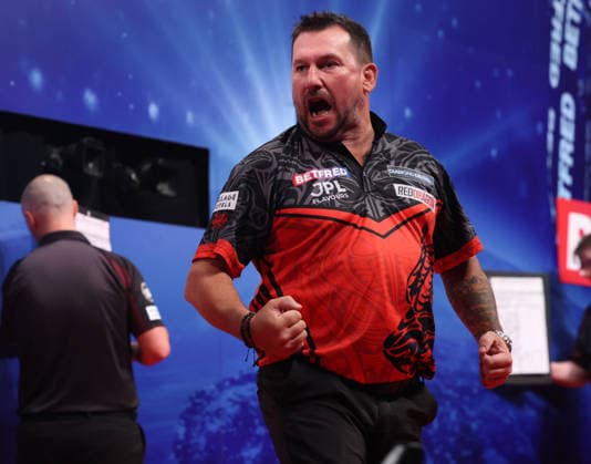 World Matchplay Darts 2026 Jonny Clayton during the 2026 World Matchplay darts at Winter Gardens, Blackpool, UK on 19 July 2026. Blackpool Winter Gardens UK Editorial use only , Copyright: xChrisxSargeantx PSI-24526-0139