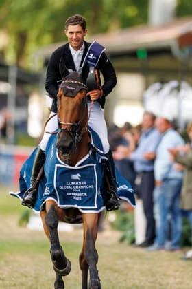 RIESENBECK - Longines Global Champions Tour of Riesenbeck 2026, RIESENBECK - Longines Global Champions Tour of Riesenbeck 2026 BETTENDORF Victor (LUX), Gibbs Un Prince Siegerehrung Prize giving ceremony Longines GCT Grand Prix of Riesenbeck CSI5* - Int. jumping competition against the clock with jump-off (1.60 m) Riesenbeck, Riesenbeck International 19. July 2026 - *** RIESENBECK Longines Global Champions Tour of Riesenbeck 2026, RIESENBECK Longines Global Champions Tour of Riesenbeck 2026 BETTENDORF Victor LUX, Gibbs Un Prince Prize-giving ceremony Longines GCT Grand Prix of Riesenbeck CSI5* International show jumping competition against the clock with a jump-off 1 60 m Riesenbeck, Riesenbeck International July 19, 2026