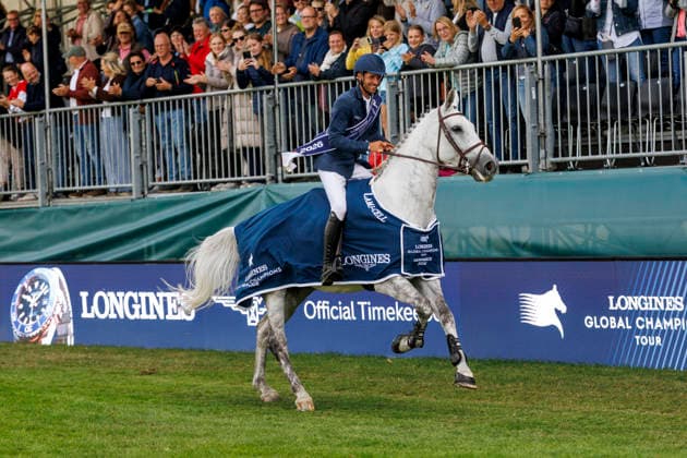 RIESENBECK - Longines Global Champions Tour of Riesenbeck 2026, RIESENBECK - Longines Global Champions Tour of Riesenbeck 2026 KUKUK Christian (GER), Checker 47 Siegerehrung Prize giving ceremony Longines GCT Grand Prix of Riesenbeck CSI5* - Int. jumping competition against the clock with jump-off (1.60 m) Riesenbeck, Riesenbeck International 19. July 2026 - *** RIESENBECK Longines Global Champions Tour of Riesenbeck 2026, RIESENBECK Longines Global Champions Tour of Riesenbeck 2026 KUKUK Christian GER, Checker 47 Prize Giving Ceremony Longines GCT Grand Prix of Riesenbeck CSI5* International show jumping competition against the clock with a jump-off 1 60 m Riesenbeck, Riesenbeck International, July 19, 2026