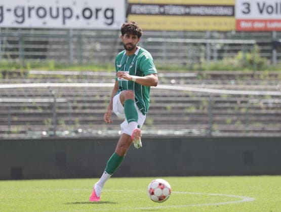 Deniz Yilmaz (VfB Luebeck) Fussball, Herren, Saison 2026 2027, SHFV-Pokal Achtelfinale, VfB Luebeck gegen Kaltenkirchener TS , 4-1 DFL REGULATIONS PROHIBIT ANY USE OF PHOTOGRAPHS AS IMAGE SEQUENCES AND OR QUASI-VIDEO. *** Deniz Yilmaz, VfB Lübeck Soccer, Men s Team, 2026–2027 Season, SHFV Cup Round of 16, VfB Lübeck vs. Kaltenkirchener TS, 4–1. DFL regulations prohibit any use of photographs as image sequences and or quasi-video.