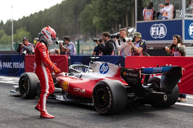 Foto IPP Enrico Schiavi Spa-Francorchamps 19-07-2026 Formula 1 - F1 Gran Premio del Belgio 2026 Gara nella foto: Charles Leclerc - Scuderia Ferrari HP Spa-Francorchamps italy BELGIO ITALY  Copyright: xR4924_italyphotopressx