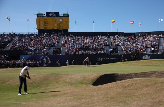 154th Open Golf Championships - Round 4 Scottie Scheffler of the USA putts on the 18th green during the fourth round of the British Open Golf Championships at Royal Birkdale in Southport, Britain, 19 July 2026. SOUTHPORT UNITED KINGDOM  Copyright: xADAMxVAUGHANx