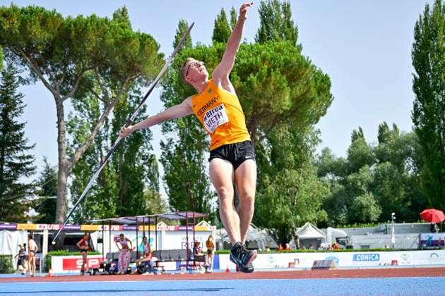 Magnus VIETH (Germany, Hannoverscher Sportverein von 1896 e.V., 10-Kampf) ITA, European Atheltics U18 Championships, Athletics, 19.07.2026, ITA, European Atheltics U18 Championships, Athletics, 19.07.2026, *** Magnus VIETH, Germany, Hannoverscher Sportverein von 1896 e.V., Decathlon, ITA, European Athletics U18 Championships, Athletics, July 19, 2026, ITA, European Athletics U18 Championships, Athletics, July 19, 2026, Copyright: xEibnerxPressefoto JanxPapenfussx EP_JPS