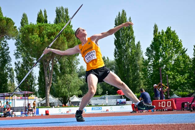 Magnus VIETH (Germany, Hannoverscher Sportverein von 1896 e.V., 10-Kampf) ITA, European Atheltics U18 Championships, Athletics, 19.07.2026, ITA, European Atheltics U18 Championships, Athletics, 19.07.2026, *** Magnus VIETH, Germany, Hannoverscher Sportverein von 1896 e.V., Decathlon, ITA, European Athletics U18 Championships, Athletics, July 19, 2026, ITA, European Athletics U18 Championships, Athletics, July 19, 2026, Copyright: xEibnerxPressefoto JanxPapenfussx EP_JPS