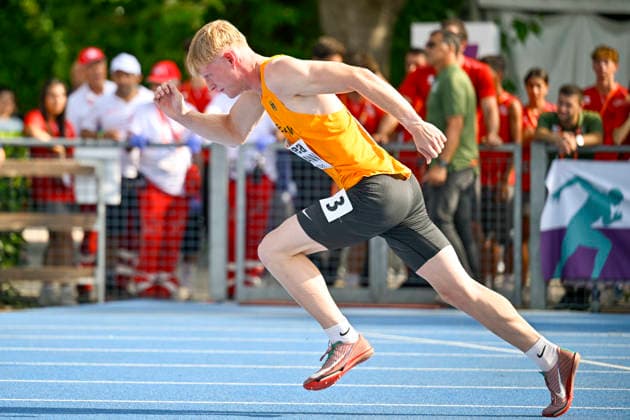 Erik SIEPMANN (Germany, MTV Wittmund, 400m Huerden) ITA, European Atheltics U18 Championships, Athletics, 19.07.2026, ITA, European Atheltics U18 Championships, Athletics, 19.07.2026, *** Erik SIEPMANN, Germany, MTV Wittmund, 400m Hurdles, ITA, European Athletics U18 Championships, Track and Field, July 19, 2026, ITA, European Athletics U18 Championships, Track and Field, July 19, 2026, Copyright: xEibnerxPressefoto JanxPapenfussx EP_JPS