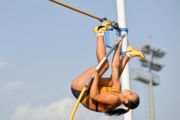 Eva Marie WEISBRODT (Germany, MTG Mannheim, Stabhochsprung) ITA, European Atheltics U18 Championships, Athletics, 19.07.2026, ITA, European Atheltics U18 Championships, Athletics, 19.07.2026, *** Eva Marie WEISBRODT, Germany, MTG Mannheim, Pole Vault, ITA, European Athletics U18 Championships, Athletics, July 19, 2026, ITA, European Athletics U18 Championships, Athletics, July 19, 2026, Copyright: xEibnerxPressefoto JanxPapenfussx EP_JPS