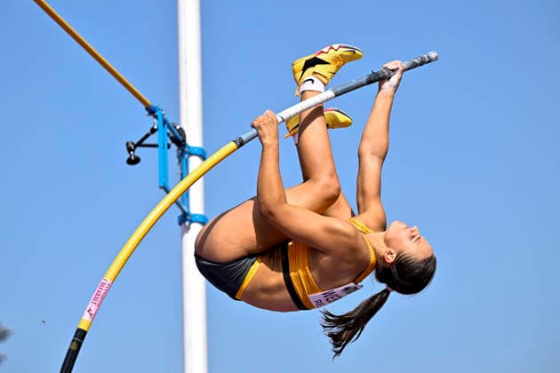 Eva Marie WEISBRODT (Germany, MTG Mannheim, Stabhochsprung) ITA, European Atheltics U18 Championships, Athletics, 19.07.2026, ITA, European Atheltics U18 Championships, Athletics, 19.07.2026, *** Eva Marie WEISBRODT, Germany, MTG Mannheim, Pole Vault, ITA, European Athletics U18 Championships, Athletics, July 19, 2026, ITA, European Athletics U18 Championships, Athletics, July 19, 2026, Copyright: xEibnerxPressefoto JanxPapenfussx EP_JPS