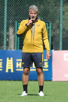 Foto IPP Emanuele Pennacchio Folgaria 19 07 2026 training session the preseason camp 2026-2027 Nella foto Marco Baroni head coach of Hellas Verona FC italyphotopress world copyright Folgaria italy Italia ITALY  Copyright: xR4924_italyphotopressx
