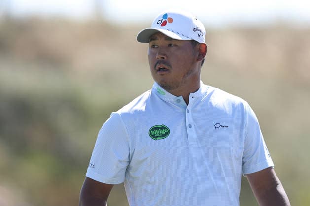 RECORD DATE NOT STATED 19th July 2026; Royal Birkdale Golf Club, Southport, Merseyside, England; The Open Championship Final Day; Si Woo Kim (KOR) at the 8th hole DavidxBlunsden