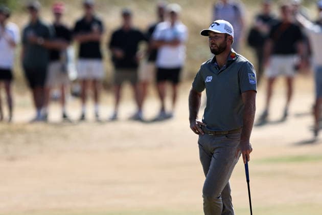 RECORD DATE NOT STATED 19th July 2026; Royal Birkdale Golf Club, Southport, Merseyside, England; The Open Championship Final Day; Sam Burns (USA) at the 8th green DavidxBlunsden