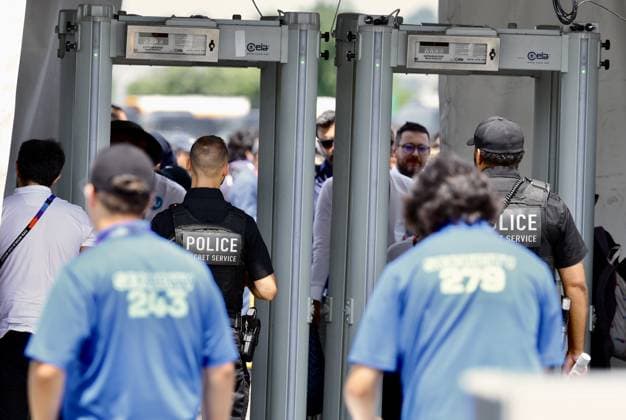 RECORD DATE NOT STATED Spain vs Argentina Final FIFA World Cup, WM, Weltmeisterschaft, Fussball 2026. (SPO) Spain vs Argentina Final FIFA World Cup 2026. July 19, 2026, New Jersey, USA: Tight security for soccer match between Spain and Argentina in the final of FIFA World Cup 2026 at New Jersey New York stadium in New Jersey. Credit: Niyi Fote Thenews2(Foto: Niyi Fote Thenews2 imago images) SPO  Copyright: xNiyixFotex