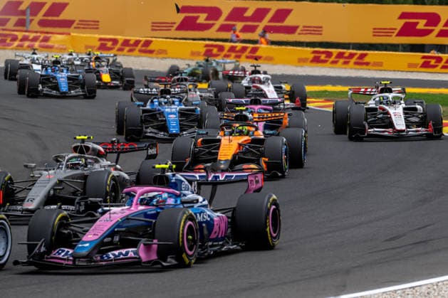 STAVELOT, BELGIUM: Lando Norris, racing for the McLaren F1 team during the 2026 Formula 1 Belgian Grand Prix at the Circuit de Spa-Francorchamps in Stavelot, Belgium