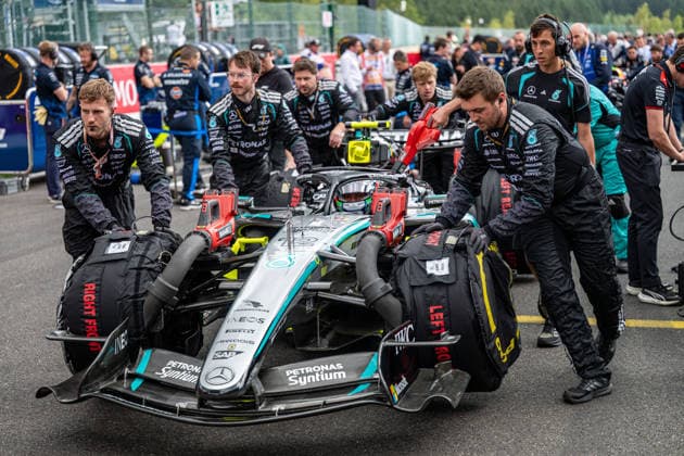 Formula One GP Spa Francorchamps, Belgium. Sunday, July 19, 2026 Andrea Kimi Antonelli 12, Mercedes-AMG Petronas F1 Team; Formula One GP Spa Francorchamps, Belgium. Sunday, July 19, 2026 *** Formula One Grand Prix at Spa-Francorchamps, Belgium, Sunday, July 19, 2026, Andrea Kimi Antonelli, No. 12, Mercedes AMG Petronas F1 Team, Formula One Grand Prix at Spa-Francorchamps, Belgium, Sunday, July 19, 2026 Copyright: xBEAUTIFULxSPORTS Erlhofx