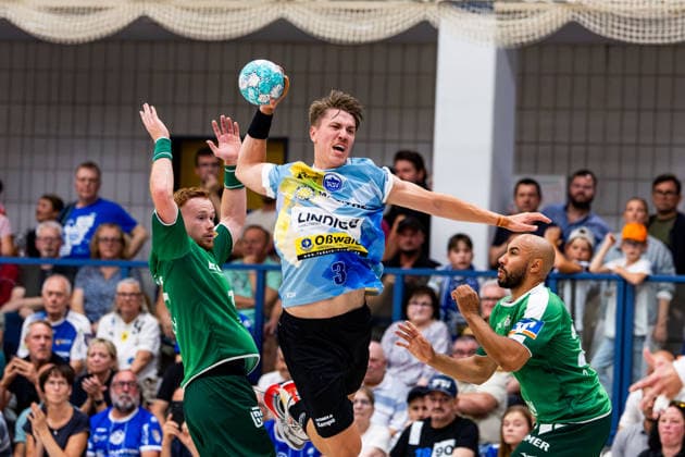 19.06.2026, GER, Handball, Maenner, Saison 26 27, Opel 1.Bl, Testspiel, ThSV Eisenach - HSG Wetzlar Oskar Joelsson (ThSV Eisenach,3) 99848 Wutha-Farnroda Hörselberghalle Thueringen Deutschland *** June 19, 2026, GER, Handball, Men, Season 26–27, Opel 1st Division, Friendly Match, ThSV Eisenach vs. HSG Wetzlar, Oskar Joelsson (ThSV Eisenach), 3, 99848 Wutha Farnroda, Hörselberghalle, Thuringia, Germany