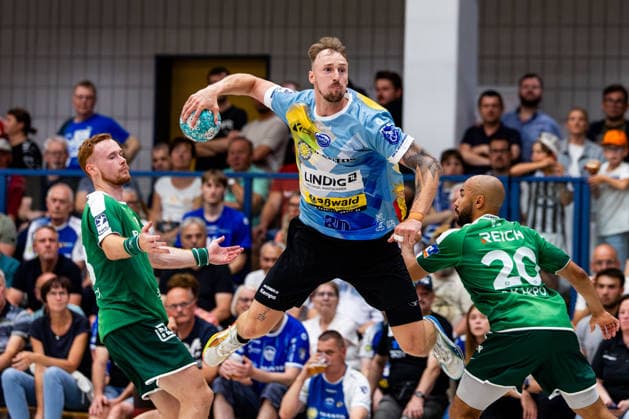 19.06.2026, GER, Handball, Maenner, Saison 26 27, Opel 1.Bl, Testspiel, ThSV Eisenach - HSG Wetzlar Dominik Solak (ThSV Eisenach,30) 99848 Wutha-Farnroda Hörselberghalle Thueringen Deutschland *** June 19, 2026, GER, Handball, Men, Season 26–27, Opel 1st Division, Friendly Match, ThSV Eisenach vs. HSG Wetzlar, Dominik Solak (ThSV Eisenach), 30 99848 Wutha Farnroda, Hörselberghalle, Thuringia, Germany