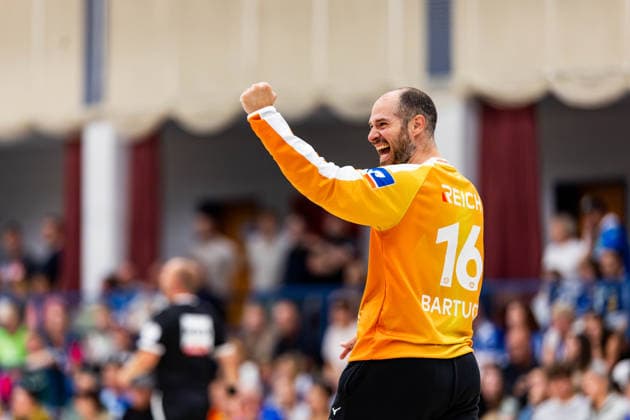 19.06.2026, GER, Handball, Maenner, Saison 26 27, Opel 1.Bl, Testspiel, ThSV Eisenach - HSG Wetzlar Laszlo Bartucz 99848 Wutha-Farnroda Hörselberghalle Thueringen Deutschland *** June 19, 2026, GER, Handball, Men, 2026–2027 Season, Opel 1st Division, Exhibition Match, ThSV Eisenach vs. HSG Wetzlar, Laszlo Bartucz, 99848 Wutha Farnroda, Hörselberghalle, Thuringia, Germany