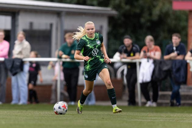 Fußball I Frauen I Testspiel I SV Meppen 1912 e.V. - VfL Wolfsburg I 19.07.2026 Anny Kerim-Lindland (38, VfL Wolfsburg) Herzlake Hasetalstadion Niedersachsen Deutschland *** Soccer I Women I Friendly Match I SV Meppen 1912 e.V. vs. VfL Wolfsburg I July 19, 2026 Anny Kerim Lindland 38, VfL Wolfsburg Herzlake Hasetalstadion Lower Saxony Germany Copyright: xLobeca CedricxSiefkerx
