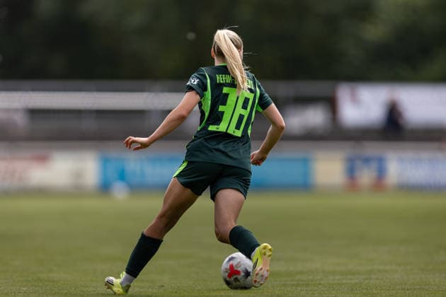 Fußball I Frauen I Testspiel I SV Meppen 1912 e.V. - VfL Wolfsburg I 19.07.2026 Anny Kerim-Lindland (38, VfL Wolfsburg) Herzlake Hasetalstadion Niedersachsen Deutschland *** Soccer I Women I Friendly Match I SV Meppen 1912 e.V. vs. VfL Wolfsburg I July 19, 2026 Anny Kerim Lindland 38, VfL Wolfsburg Herzlake Hasetalstadion Lower Saxony Germany Copyright: xLobeca CedricxSiefkerx