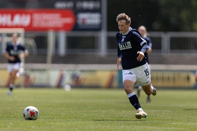 Fußball I Frauen I Testspiel I SV Meppen 1912 e.V. - VfL Wolfsburg I 19.07.2026 Sarah Dittrich (19, SV Meppen 1912 e.V.) Herzlake Hasetalstadion Niedersachsen Deutschland *** Soccer I Women I Friendly Match I SV Meppen 1912 e.V. vs. VfL Wolfsburg I July 19, 2026 Sarah Dittrich, 19, SV Meppen 1912 e.V. Herzlake Hasetalstadion, Lower Saxony, Germany Copyright: xLobeca CedricxSiefkerx