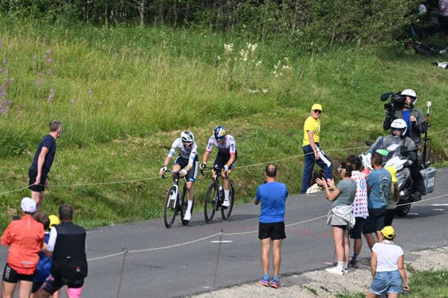 19-07-2026 Tour De France; Tappa 15 Champagnole - Plateau De Solaison; 2026, Decathlon - Cma Cgm; 2026, Red Bull - Bora Hansgrohe; Seixas, Paul; Lipowitz, Florian; Plateau De Solaison; 