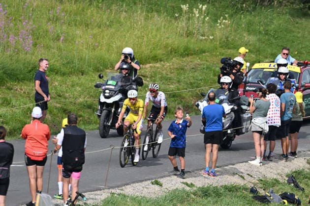 19-07-2026 Tour De France; Tappa 15 Champagnole - Plateau De Solaison; 2026, Uae Emirates - Xrg; Pogacar, Tadej; Del Toro Romero, Isaac; Plateau De Solaison; 