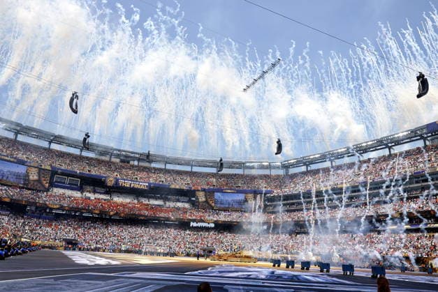 FIFA World Cup, WM, Weltmeisterschaft, Fussball 2026 final - Spain vs Argentina A general view during the pre-match closing ceremony ahead of the FIFA World Cup 2026 final match Spain against Argentina, in New Jersey, USA, 19 July 2026. EAST RUTHERFORD United States  Copyright: xCHRISTOPHERxNEUNDORFx