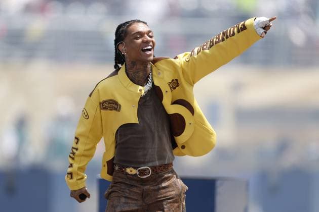 EAST RUTHERFORD, NEW JERSEY - Rapper Swae Lee during the FIFA World Cup, WM, Weltmeisterschaft, Fussball 2026â ¢ closing ceremony preceding the FIFA World Cup 2026 final between Spain and Argentina at the New York New Jersey Stadium on July 19, 2026, in East Rutherford, New Jersey, United States. MAURICE VAN STEEN ANP World Cup Soccer 2026 xVIxANPxSportx xMauricexvanxSteenxIVx 563854871 originalFilename: 563854871.jpg