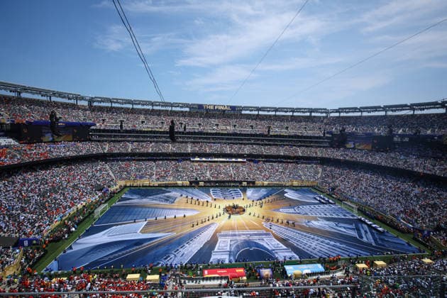 FIFA World Cup, WM, Weltmeisterschaft, Fussball 2026 Final: Spain v Argentina NEW YORK, USA - 19th July 2026: A general view of the closing ceremony ahead of the FIFA World Cup 2026 Final match between Spain and Argentina at New York New Jersey Stadium New York New York New Jersey Stadium United States of America Copyright: xCraigxMercerx xPeakxActionxPhotosx