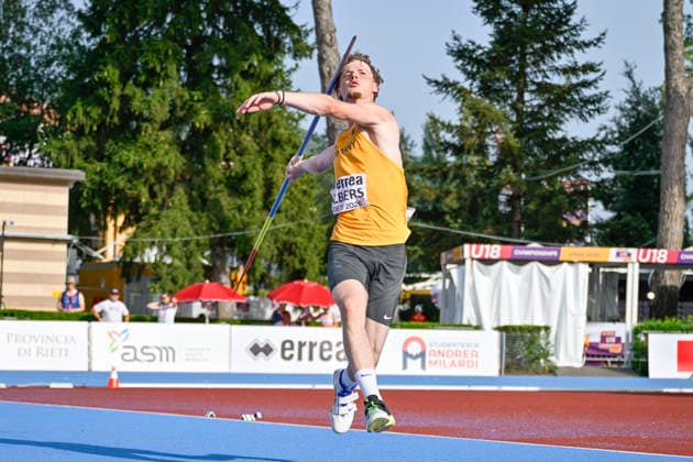 Quentin ALBERS (Germany, SC Potsdam e.V., Speerwurf) ITA, European Atheltics U18 Championships, Athletics, 19.07.2026, ITA, European Atheltics U18 Championships, Athletics, 19.07.2026, *** Quentin ALBERS, Germany, SC Potsdam e.V., Javelin Throw, ITA, European Athletics U18 Championships, Athletics, July 19, 2026, ITA, European Athletics U18 Championships, Athletics, July 19, 2026, Copyright: xEibnerxPressefoto JanxPapenfussx EP_JPS
