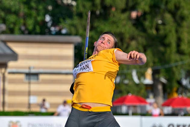 Oliver Zeno ISPAN (Germany, LG Stadtwerke Muenchen, Speerwurf) ITA, European Atheltics U18 Championships, Athletics, 19.07.2026, ITA, European Atheltics U18 Championships, Athletics, 19.07.2026, *** Oliver Zeno ISPAN Germany, LG Stadtwerke Munich, Javelin Throw ITA, European Athletics U18 Championships, Athletics, July 19, 2026, ITA, European Athletics U18 Championships, Athletics, July 19, 2026, Copyright: xEibnerxPressefoto JanxPapenfussx EP_JPS