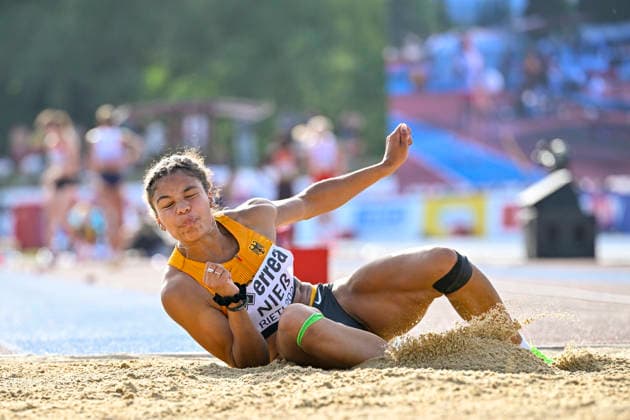 Olivia NIESS (Germany, Sportclub Magdeburg, Dreisprung) ITA, European Atheltics U18 Championships, Athletics, 19.07.2026, ITA, European Atheltics U18 Championships, Athletics, 19.07.2026, *** Olivia NIESS Germany, Magdeburg Sports Club, Triple Jump ITA, European Athletics U18 Championships, Athletics, July 19, 2026, ITA, European Athletics U18 Championships, Athletics, July 19, 2026, Copyright: xEibnerxPressefoto JanxPapenfussx EP_JPS