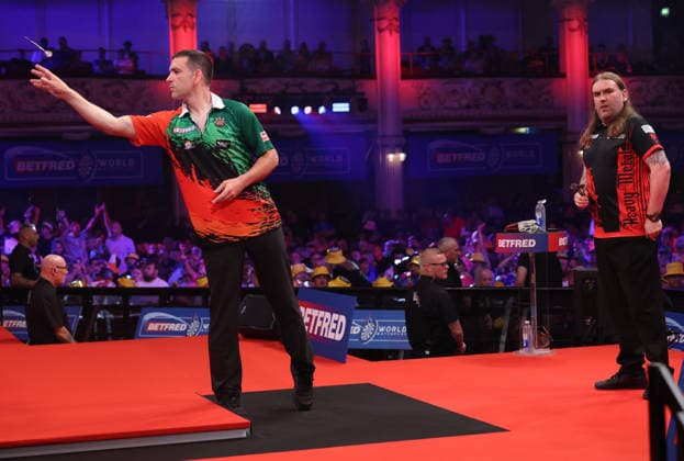 World Matchplay Darts 2026 William O Connor during the 2026 World Matchplay darts at Winter Gardens, Blackpool, UK on 19 July 2026. Blackpool Winter Gardens UK Editorial use only , Copyright: xChrisxSargeantx PSI-24526-0151