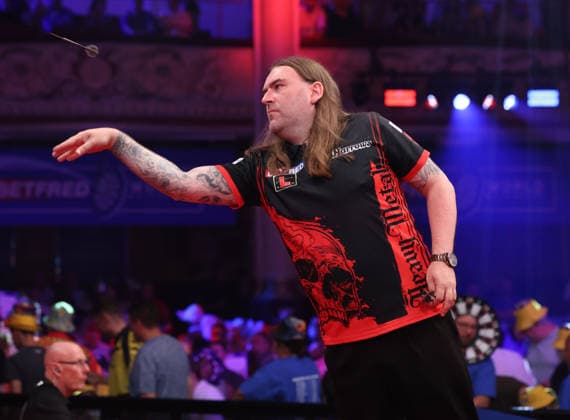 World Matchplay Darts 2026 Ryan Searle during the 2026 World Matchplay darts at Winter Gardens, Blackpool, UK on 19 July 2026. Blackpool Winter Gardens UK Editorial use only , Copyright: xChrisxSargeantx PSI-24526-0162