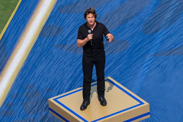 Tom Cruise (Amerikanischer Schauspieler und Filmproduzent) FIFA World Cup, WM, Weltmeisterschaft, Fussball 2026 Final: Spanien v Argentinien 19 July 2026, FIFA World Cup 2026 Finale: Spanien v Argentinien (Final) at New York New Jersey Stadium in East Rutherford, New Jersey, USA. Photo: Marco Bader *** Tom Cruise, American actor and film producer; 2026 FIFA World Cup Final: Spain vs. Argentina, July 19, 2026; 2026 FIFA World Cup Final: Spain vs. Argentina at New York New Jersey Stadium in East Rutherford, New Jersey, USA; Photo by Marco Bader Copyright: HMBxMedia xMarcoxBader