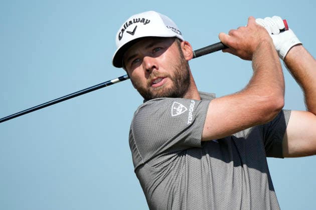 SOUTHPORT, ENGLAND - JULY 19: Sam Burns (USA) plays from the eleventh tee during Round 4 of the 154th Open Championship at the Royal Birkdale Golf Club, Southport on July 19, 2026 in Merseyside, England The 154th British Open Championship