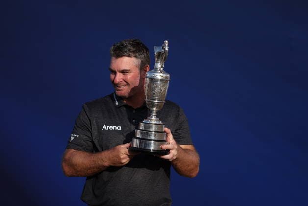 154th Open Golf Championships - Round 4 Ryan Fox of New Zealand poses with the Claret Jug after winning British Open Golf Championships at Royal Birkdale in Southport, Britain, 19 July 2026. SOUTHPORT UNITED KINGDOM  Copyright: xADAMxVAUGHANx