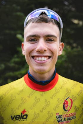62 Giro Ciclistico Valle DAosta TURIM, TU - 19.07.2026: 62 GIRO CICLISTICO VALLE DAOSTA - Cycling - 62nd Giro Ciclistico Valle D& 39;Aosta - 4th and final stage, from Valtournenche to Breuil-Cervinia in Italy, held this Sunday (19). In the photo, Henrique Bravo (BRA), from the Soudal Quick-Step Development team, winner of the 62nd Giro. (Photo: Luca Castro Fotoarena) x2986912x  LucaxCastro