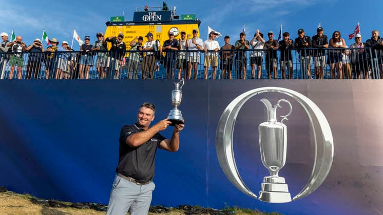 SOUTHPORT, ENGLAND 20260719 Ryan Fox, New Zeeland, haller The Claret Jug efter att han har vunnit The Open Championship pa Royal Birkdale Golf Club. SOUTHPORT ENGLAND x1019x *** SOUTHPORT, ENGLAND 20260719 Ryan Fox of New Zealand holds the Claret Jug after winning The Open Championship at Royal Birkdale Golf Club, SOUTHPORT, ENGLAND x1019x  Copyright: xChristerxHöglund TTx BRITISH OPEN CHAMPIONSHIP