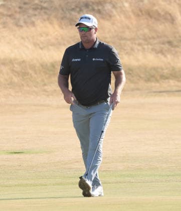 New Zealand s Ryan Fox walks down the eighteenth at the 154th Open Championship at Royal Birkdale in Southport, on Sunday, July 19, 2026. Cox won the tournament with a score of ten under par.  LON2026071919 HUGOxPHILPOTT