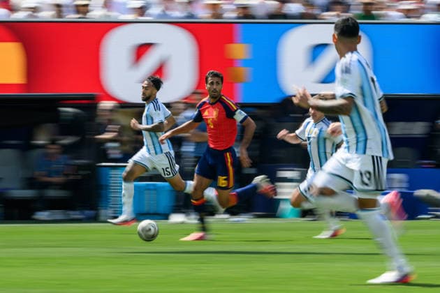 260719 Rodri of Spain during the FIFA World Cup, WM, Weltmeisterschaft, Fussball 2026 final football match between Spain and Argentina on July 19, 2026 in East Rutherford, New Jersey. Photo: Joel Marklund BILDBYRAN kod JM JM0829 bbeng fotboll football soccer fotball vm fotbolls-vm fotball-vm fotbolls-vm 2026 fifa world cup 2026 final *** July 19, 2026: Rodri of Spain during the 2026 FIFA World Cup final soccer match between Spain and Argentina on July 19, 2026 in East Rutherford, New Jersey. Photo by Joel Marklund. BILDBYRAN code JM JM0829 bbeng soccer football soccer World Cup soccer World Cup 2026 FIFA World Cup 2026 final  Copyright: JOELxMARKLUND BB260719JM017