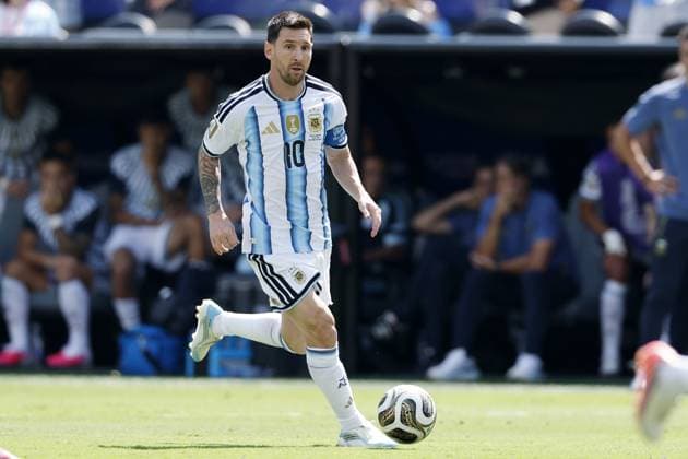 EAST RUTHERFORD, NEW JERSEY - Lionel Messi of Argentina during the 2026 FIFA World Cup, WM, Weltmeisterschaft, Fussball final between Spain and Argentina at the New York New Jersey Stadium on July 19, 2026, in East Rutherford, New Jersey, United States. MAURICE VAN STEEN ANP World Cup Soccer 2026 xVIxANPxSportx xMauricexvanxSteenxIVx 563861586 originalFilename: 563861586.jpg